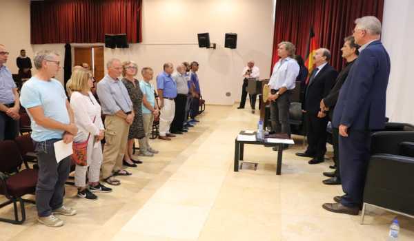 في إطار إتفاقية التوأمة بين بلديتي بيت لحم وكولونيا  توقيع إتفاقية للتبرع بعشر دراجات هوائية لمدينة بيت لحم