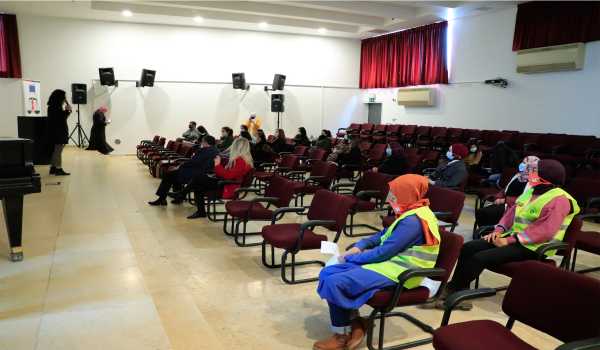 استضافت بلدية بيت لحم ورشة عمل تدريبية لموظفات بلدية بيت لحم بعنوان تعزيز حقوق الملكية المشتركة للمرأة ضمن مؤسسة الزواج.