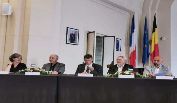 بمناسبة مرور (10) سنوات على إتفاقية التوأمة بين بيت لحم وتورنيه البلجيكية:  البلديتان تجددان اتفاقية التوأمة